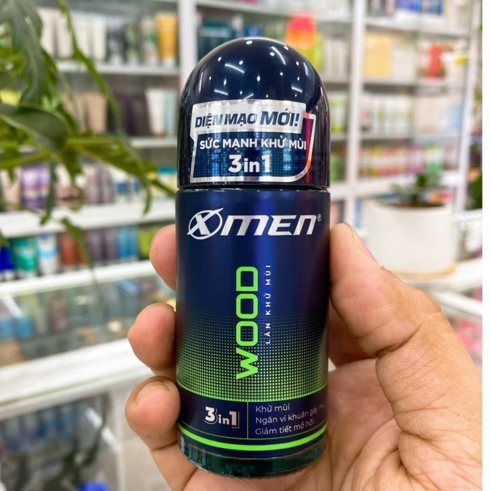 Lăn Khử Mùi Xmen wood 50Ml