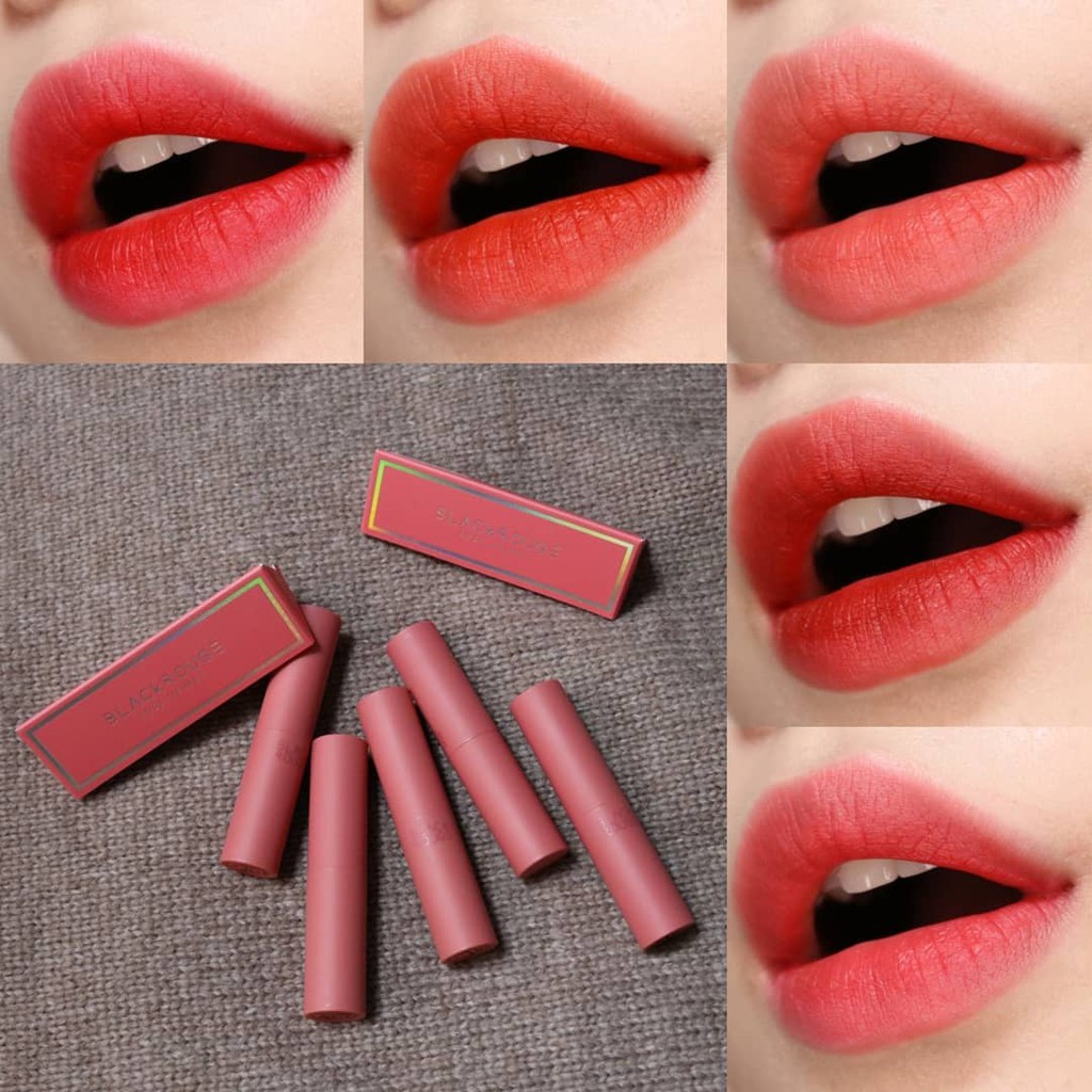 [HCM]Son thỏi Black Rouge Rose Velvet Lipstick