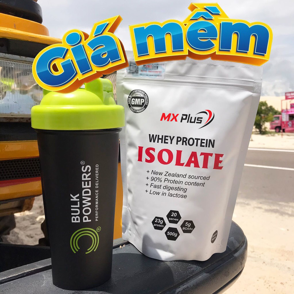 [HCM]Sữa Tăng Cơ - Whey Protein Isolate MX Plus (túi 500gr)