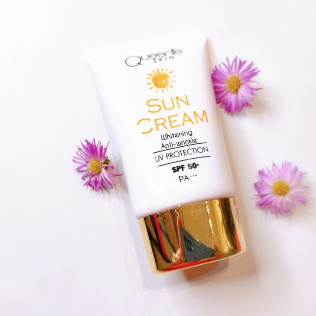 Kem Chống Nắng Queenie Skin - Kem Kháng Nắng Lý Hóa Queenie Skin , giúp bảo vệ da hiệu quả dưới ánh nắng mặt trời
