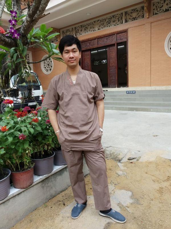 [HCM]Quần áo đi chùa nam mẫu mới