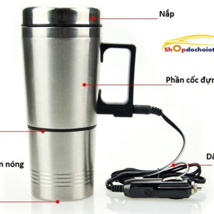 Ấm điện xe hơi 12v 24v cực tiện lợi