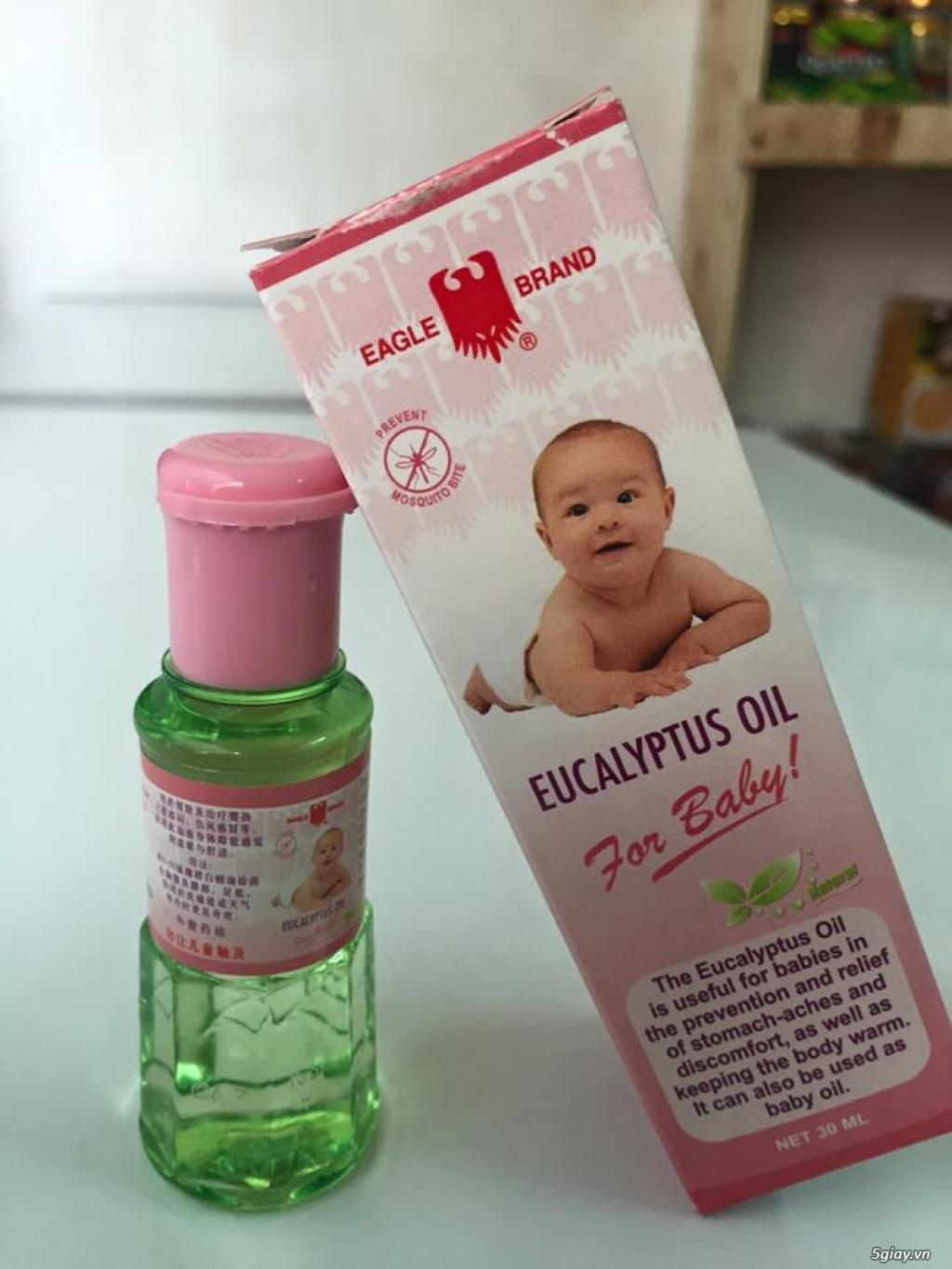 [HCM]Dầu khuynh diệp cho bé hiệu con ó