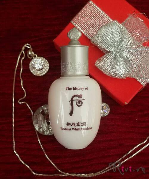 [HCM]Sữa dưỡng Whoo làm trắng da Whoo Radiant White Emulsion 20ml