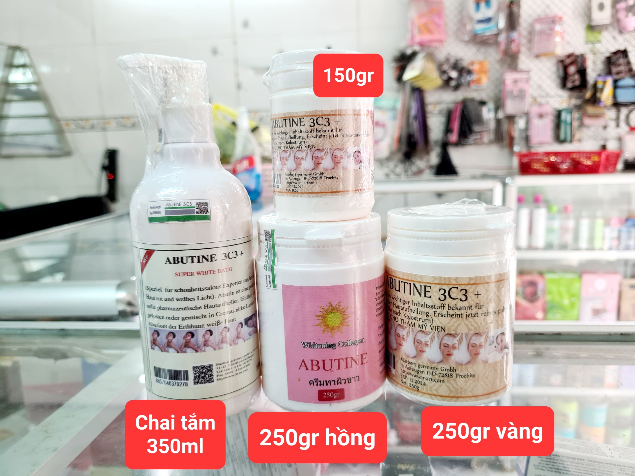 [HÀNG CHUẨN] Combo KÍCH TRẮNG Abutin 3C3 SIÊU HOT