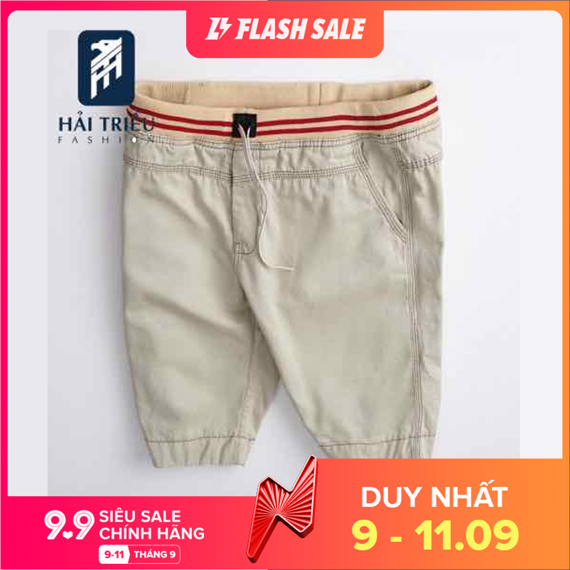 [HCM]Quần short kaki lưng thun cao cấp ht12