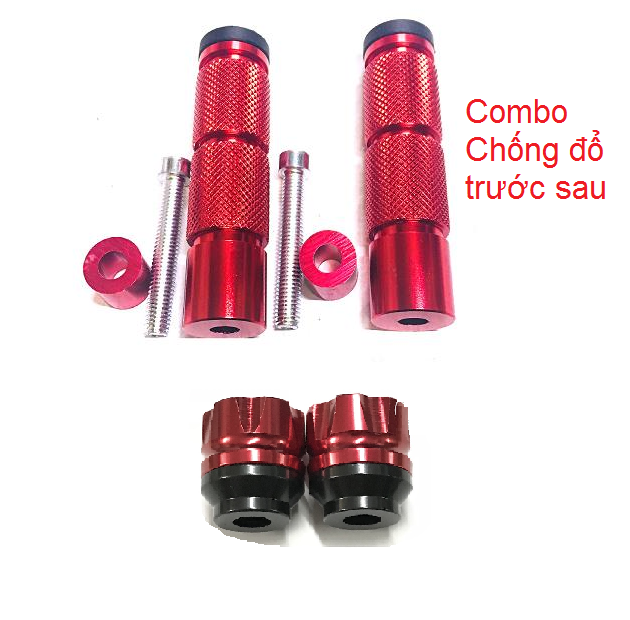 Bộ chống đổ trước sau nhôm Cnc
