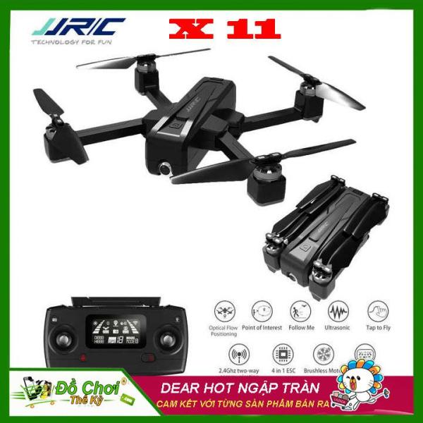 Flycam JJRC X11 - Camera 2K - Cảm Biến Siêu Âm - Cánh Gấp - Bay 22 Phút - Tầm xa 1.6 Km ( bugs 5w, bugs 4w, sjrc f11, s70w, sjrc z5 )