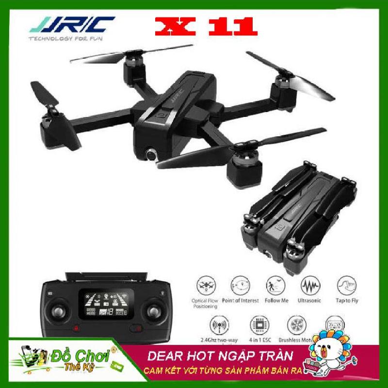 Flycam JJRC X11 - Camera 2K - Cảm Biến Siêu Âm - Cánh Gấp - Bay 22 Phút - Tầm xa 1.6 Km ( bugs 5w, bugs 4w, sjrc f11, s70w, sjrc z5 )