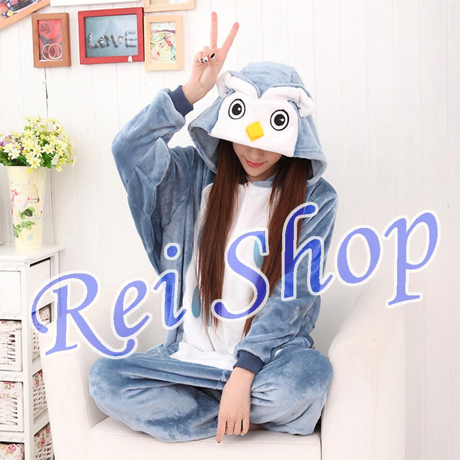 Bộ Đồ Hình Thú Chim Cánh Cụt Size Cho Người Lớn