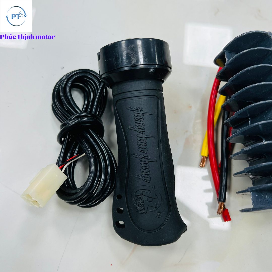 Điều tốc 48V-60V 1500w 45A và tay ga
