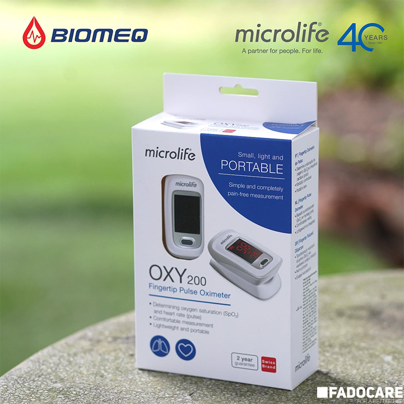 Máy đo nồng độ oxy trong máu Microlife OXY 200