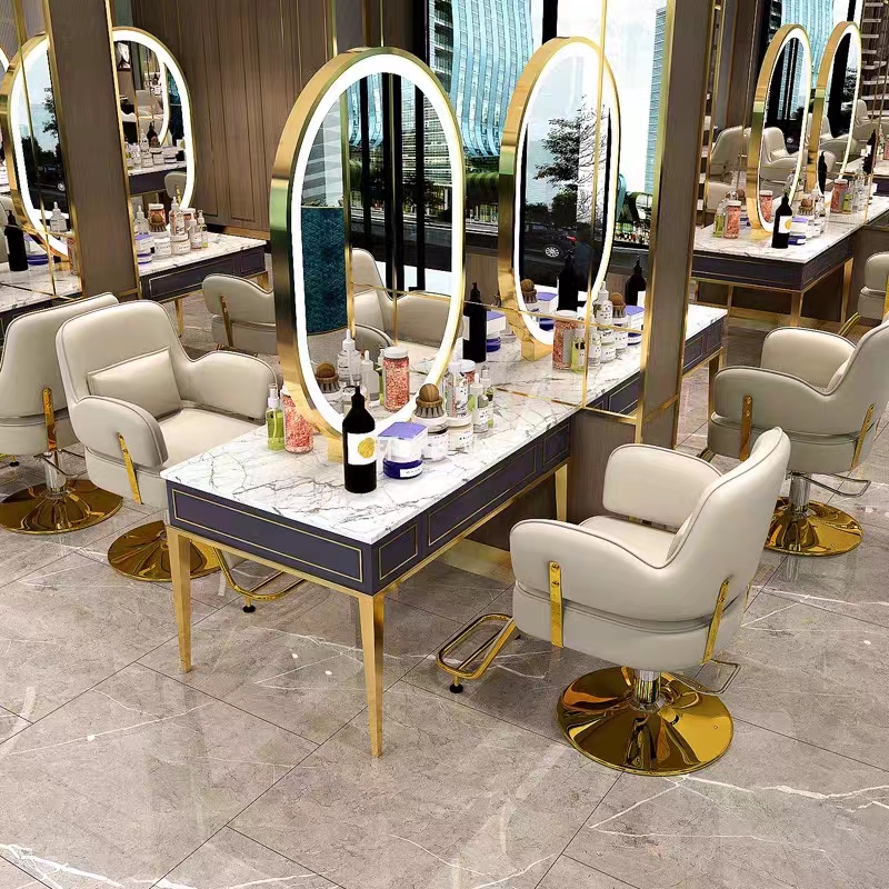 Ghế cắt tóc Ghế làm tóc Salon Chai