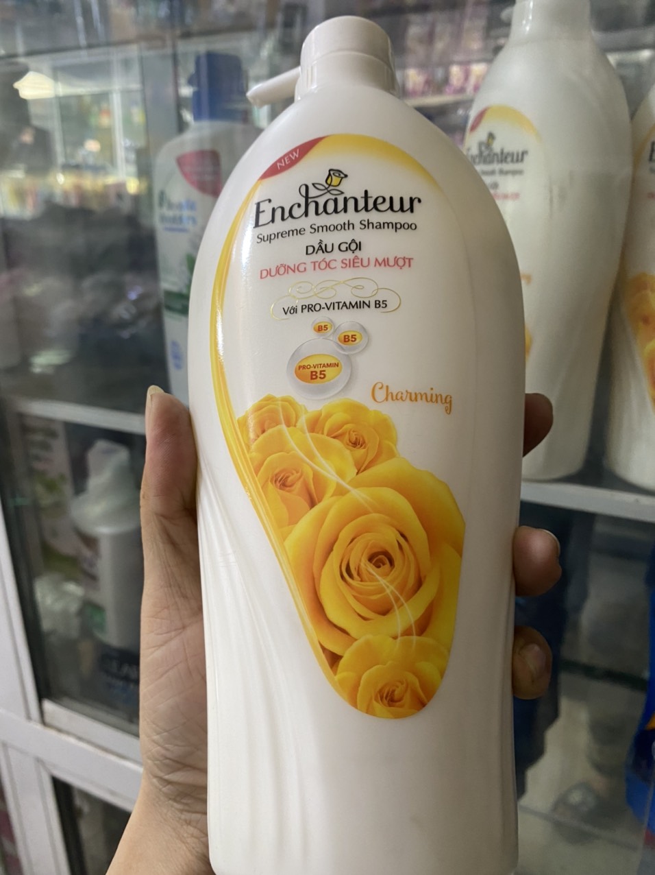 Dầu gội enchanteur siêu mượt 650g chính hãng