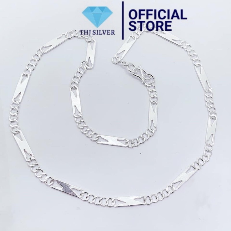 Dây chuyền cho bé chuẩn bạc ta sáng đẹp - THJ Silver