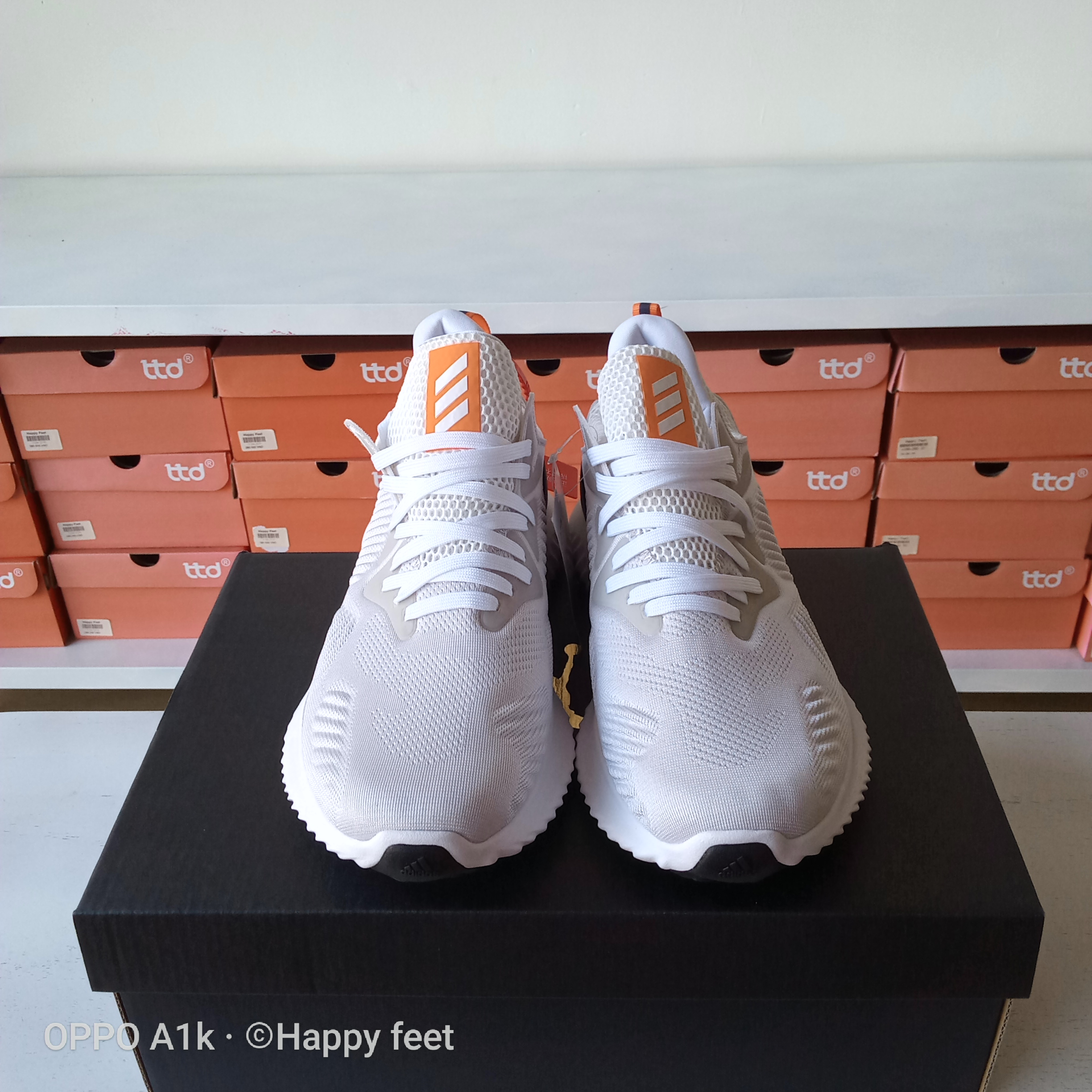 Giày Adidas Alphabounce Beyond xám xanh
