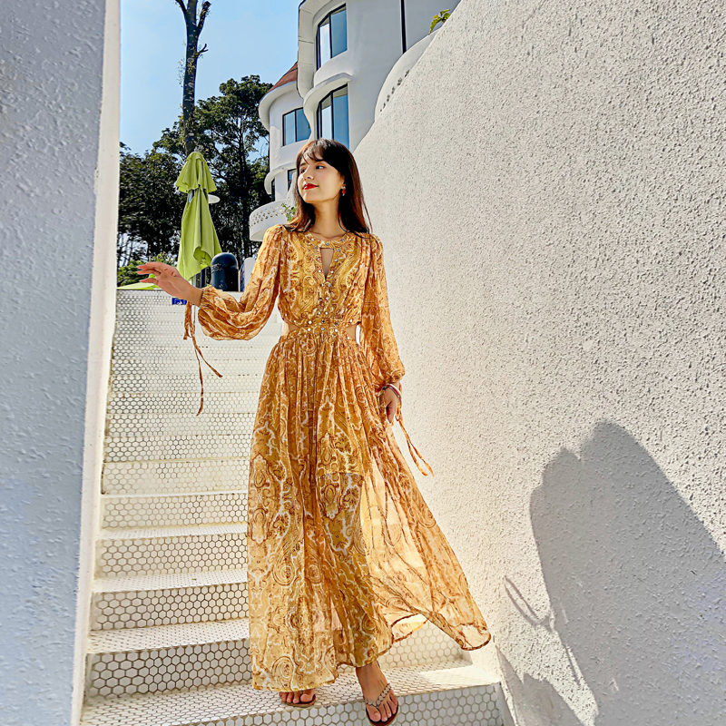 Đầm Maxi Đi Biển, Du Lich