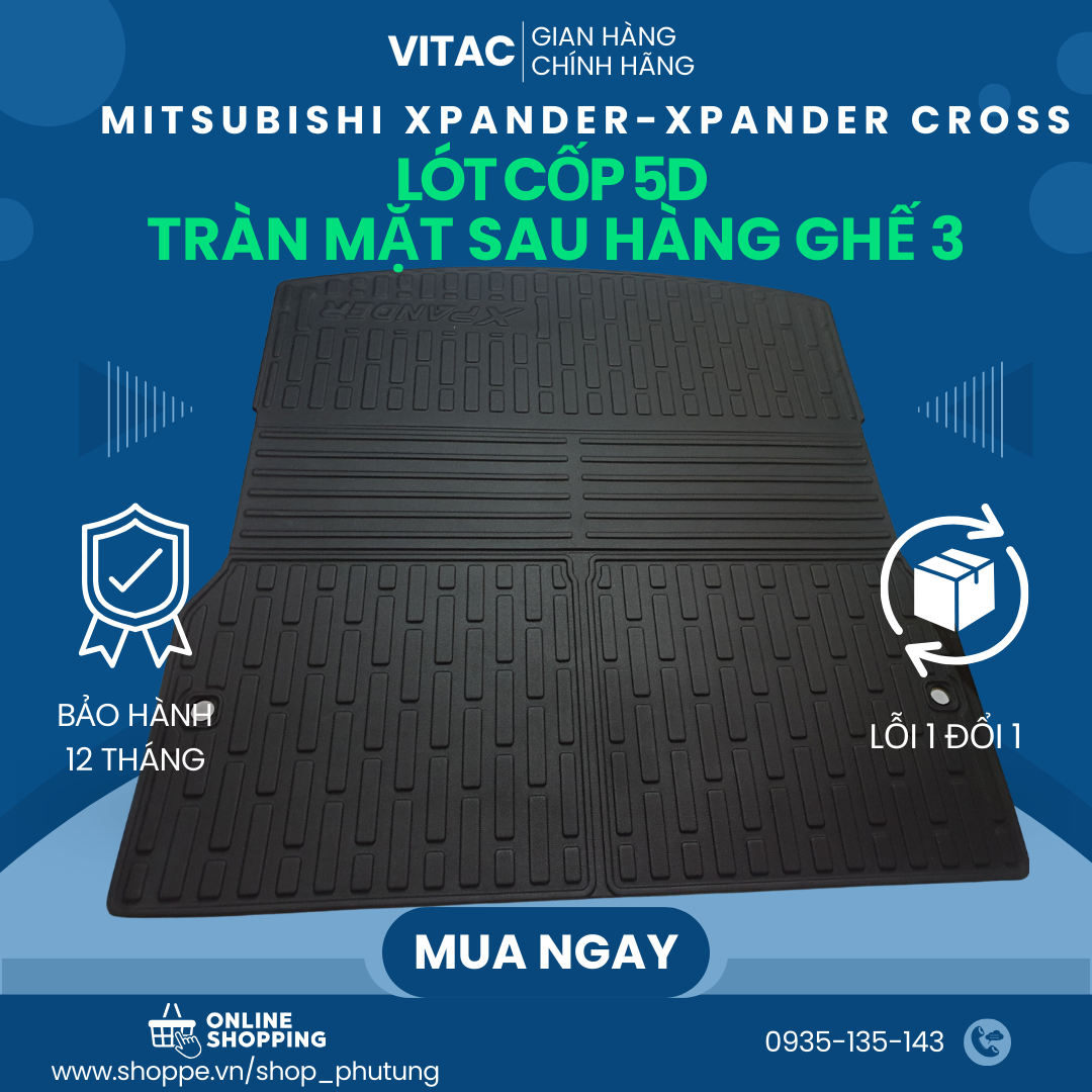 Lót cốp Mitsubishi Xpander, Xpander cross 2018-2023