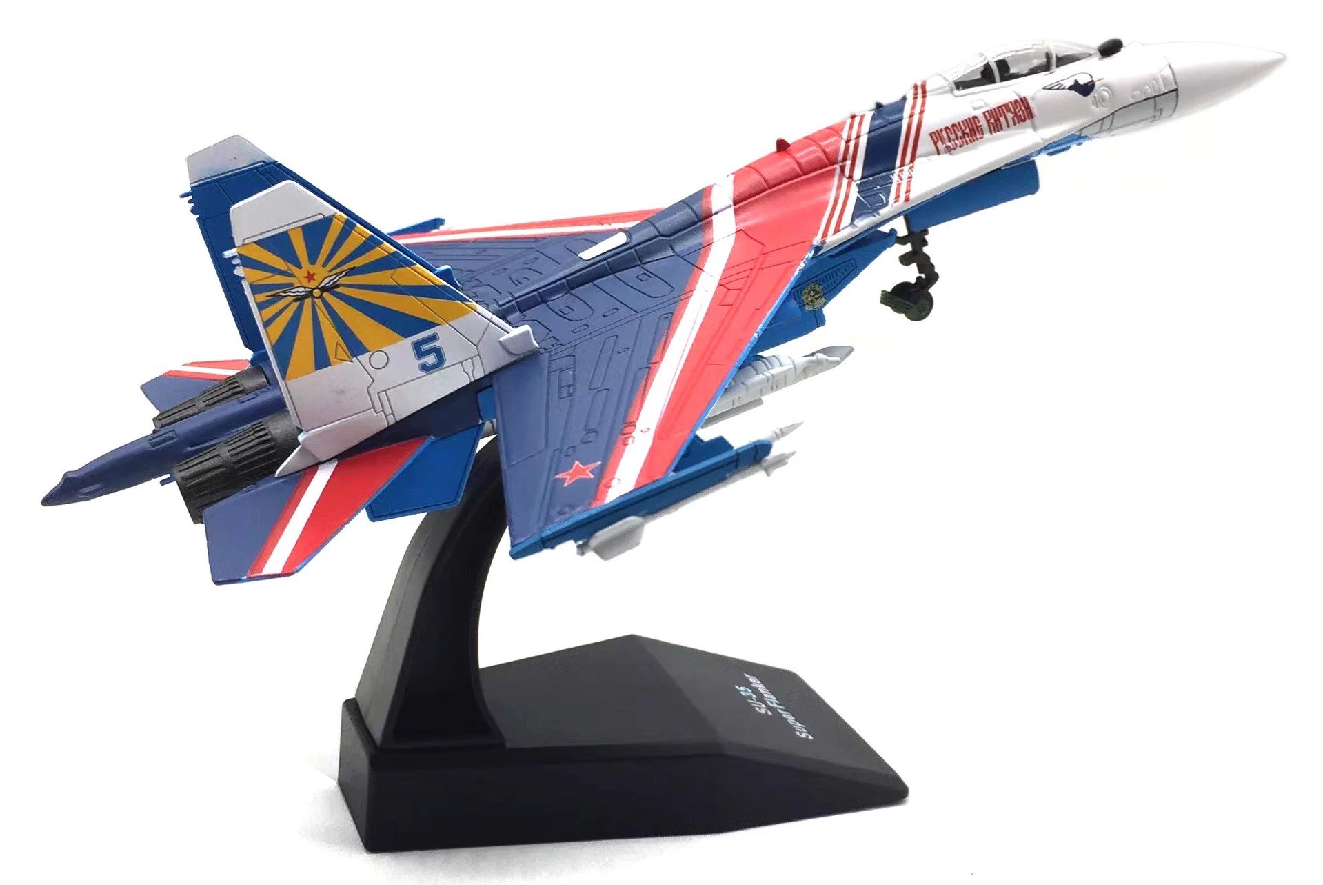 Mô hình máy bay chiến đấu knight russia su-35 2007 tỉ lệ 1:100 ns models mbqs017