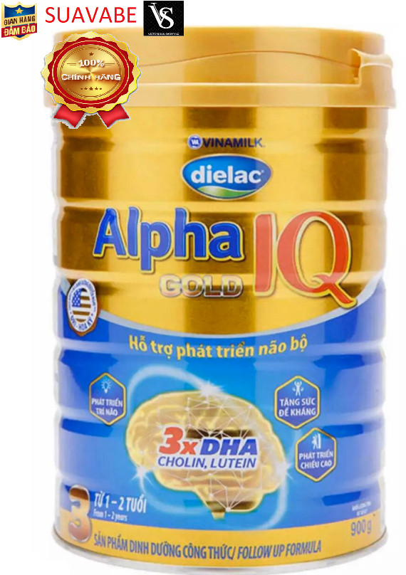 SỮA BỘT DIELAC ALPHA GOLD IQ 3 1400G (CHO TRẺ TỪ 1 - 2 TUỔI)
