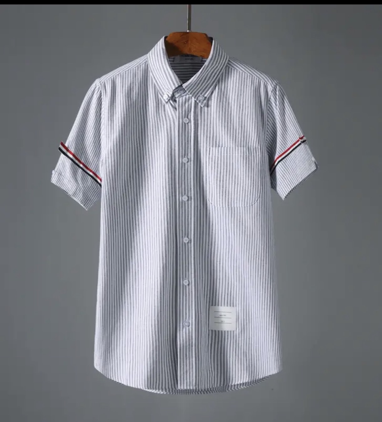 Áo sơ mi tay ngắn-mẫu sơ mi sọc BBR cực chất MODEL.