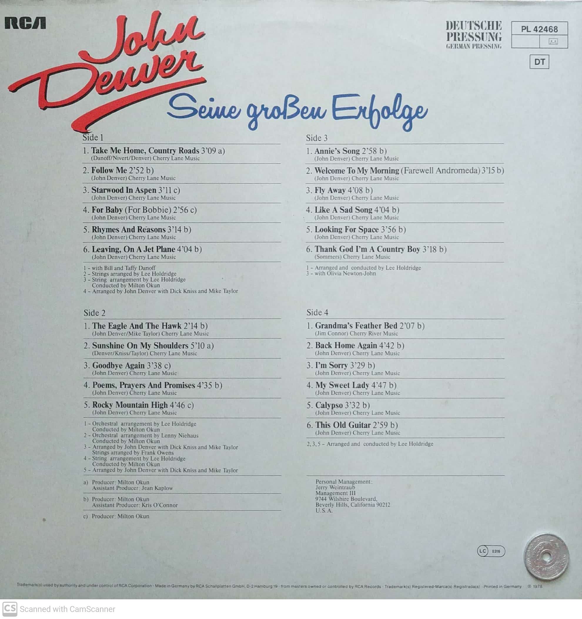 stereomate - Đĩa nhựa - LP Vinyl: John Denver [2LP]