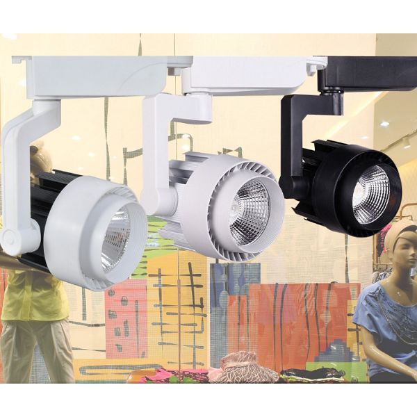 Combo bộ sản phẩm 3 đèn rọi ray 20W + 1 thanh ray 1 mét