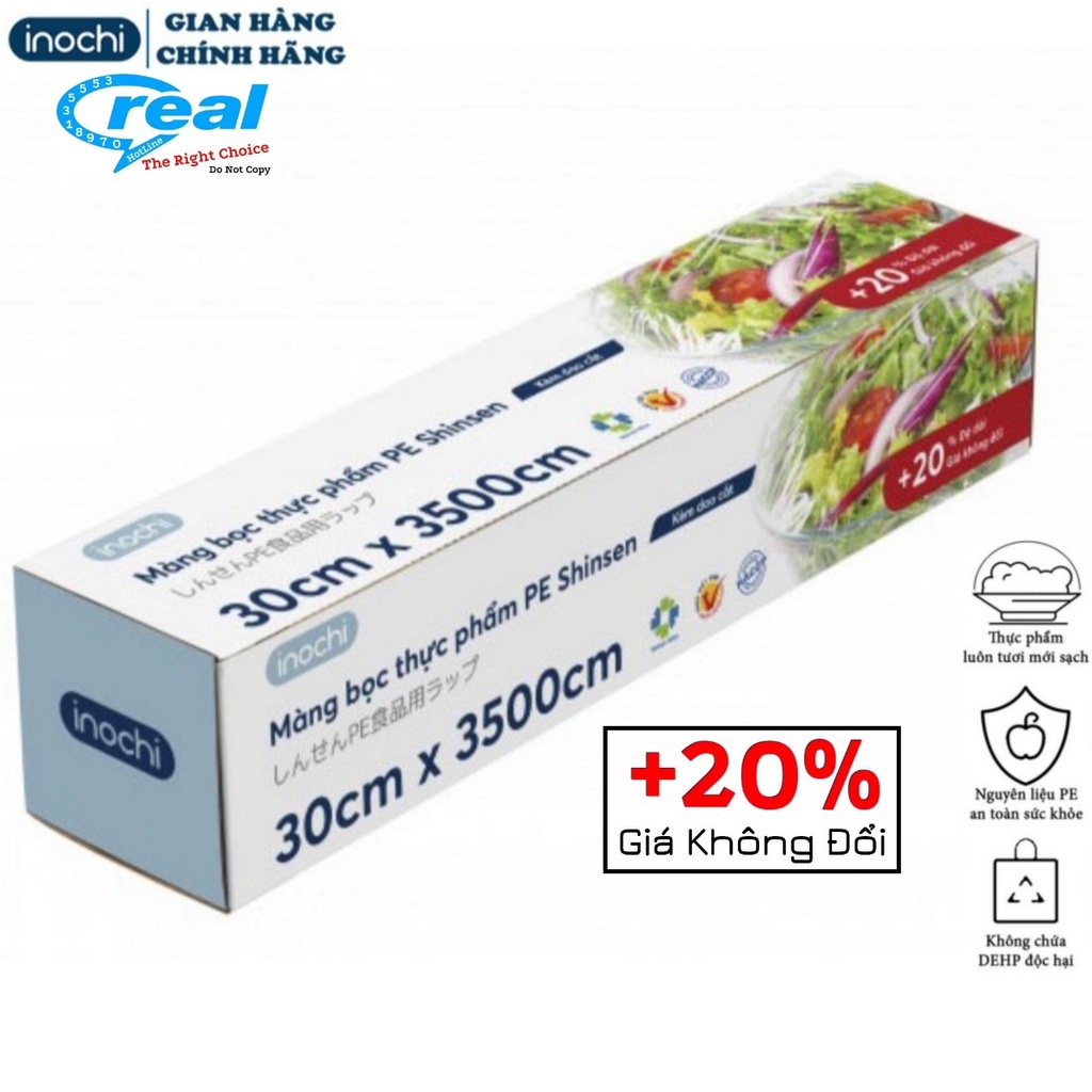 Màng bọc thực phẩm PE 30 x 3500cm Shinsen inochi