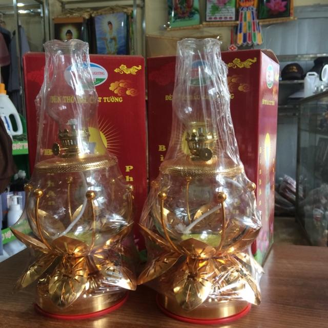 ĐÈN DẦU CÁT TƯỜNG LƯU LY LOẠI TO 02