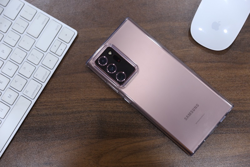 Ốp silicon clear cover samsung galaxy Note 20 untra