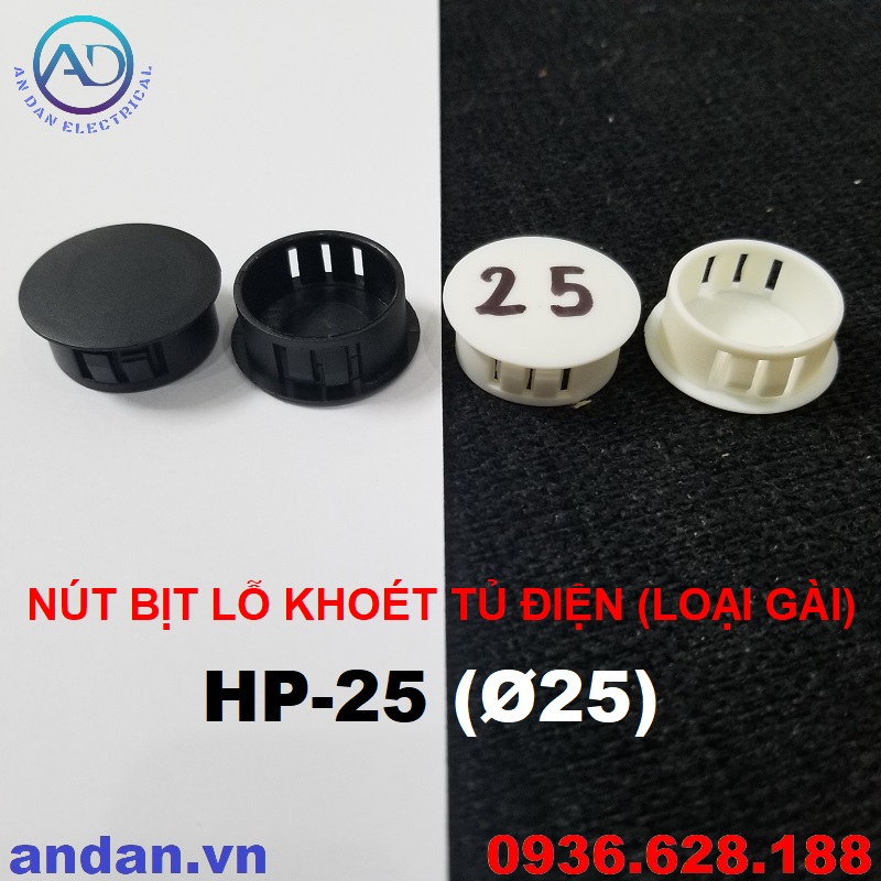 Nút bịt lỗ khoét (loại gài) Nắp bịt gài Ø16 Ø20 Ø22 Ø25 Ø30 Ø35 Ø40 Ø50 Ø60 (Đơn hàng tối thiểu 50K)