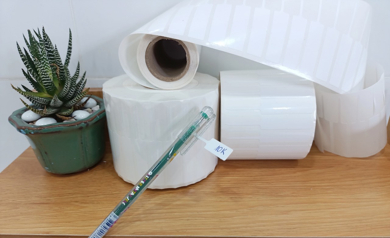 50m Tem dán giá vàng tem nữ trang decal PVC