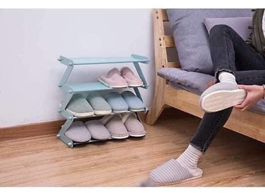 Kệ Giày Dép 4 Tầng Chữ Z Đa Năng Gấp Gọn. 69A79