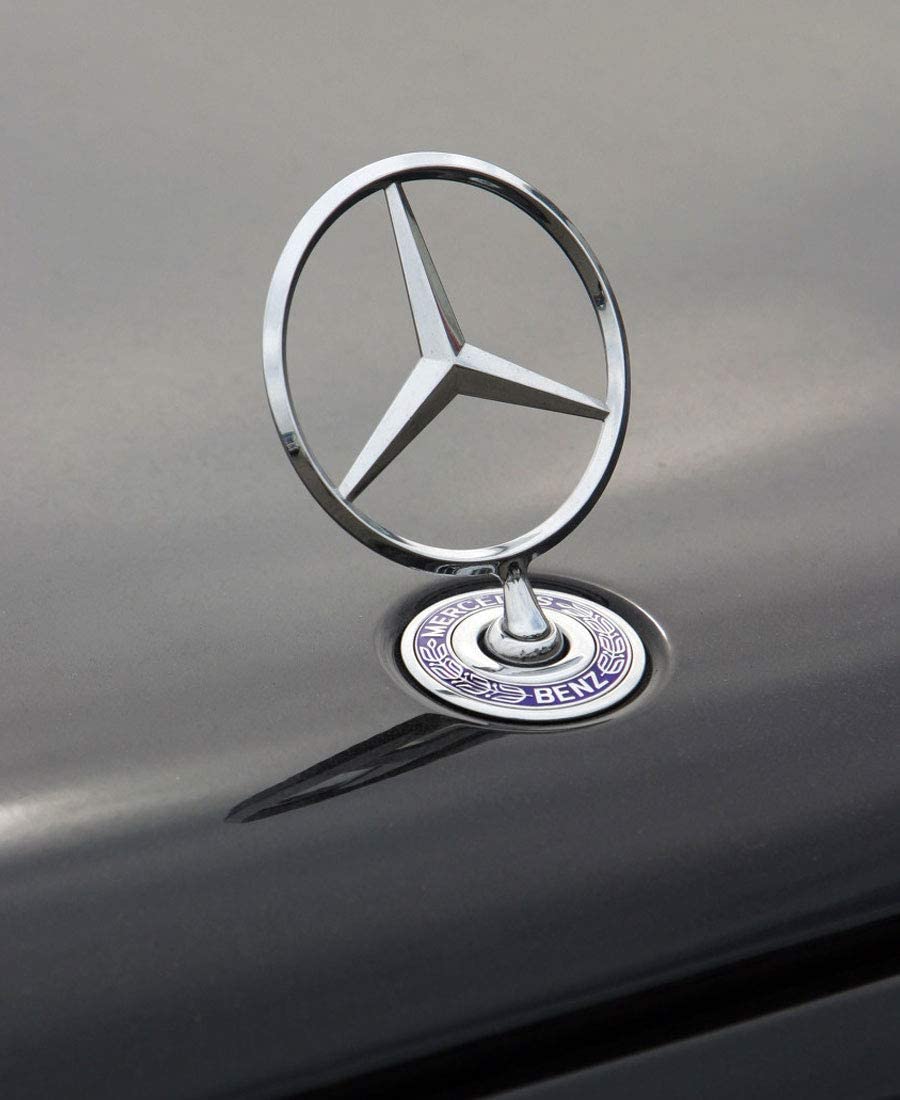 Logo Mercedes Gắn Trang Trí Nắp Capo