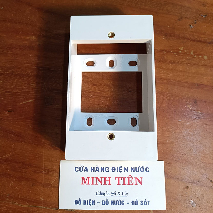 Hộp Đế nổi Đơn NN101, đế nổi đôi NN102 Nanoco (Panasonic), nổi đơn thấp SINO CK157, nổi đơn - đôi MPE AK2237N