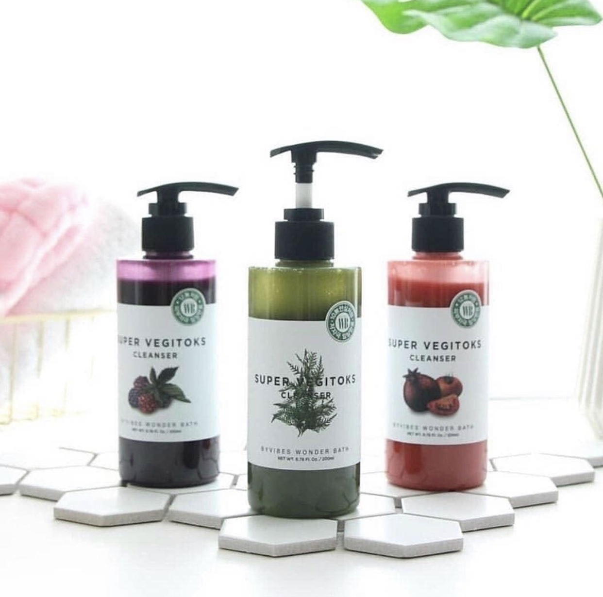Sữa rửa mặt rau củ sủi bọt thải độc 300ml