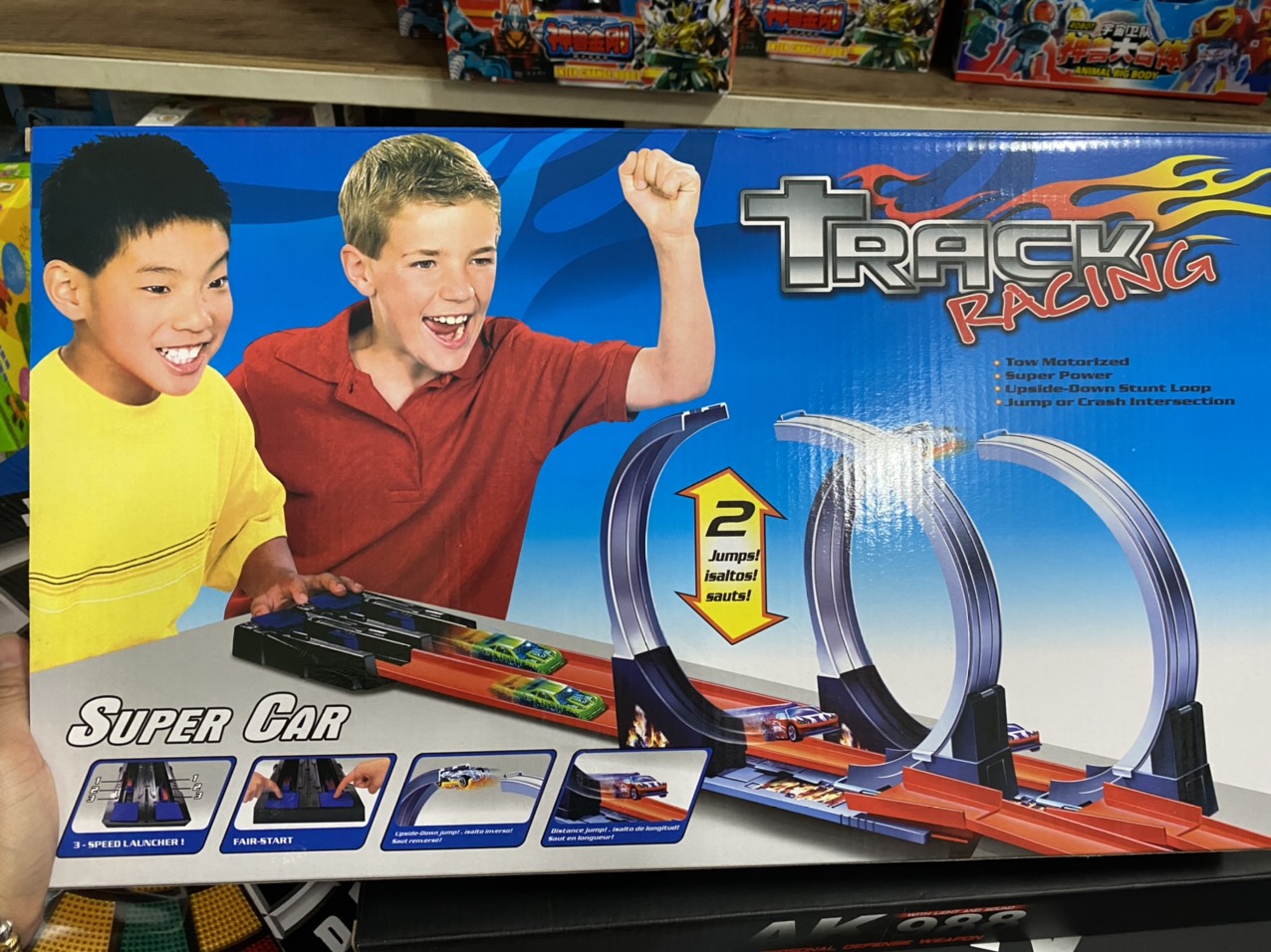 Combo Đồ chơi đường ray xe - track racing super car