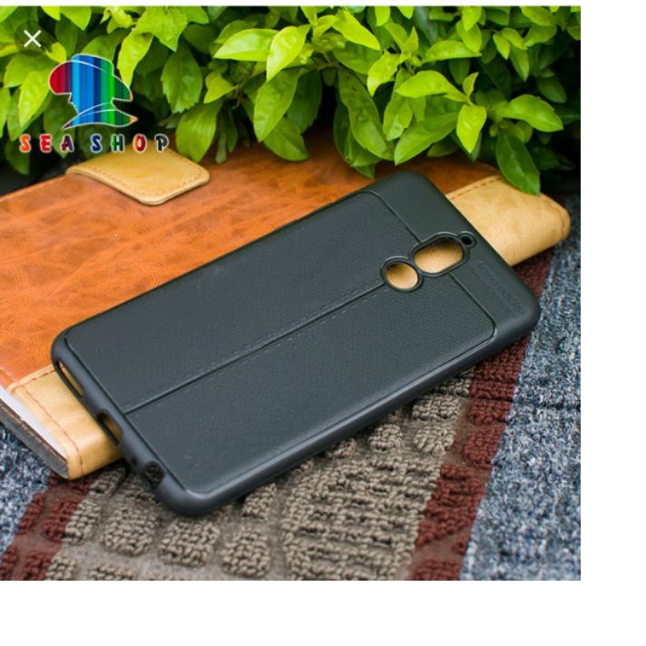 Ốp lưng Huawei Nova 2i silicon giả da,chống sốc auto Focus