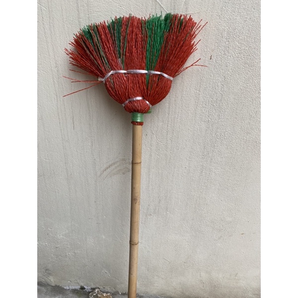 Chổi chiếu - chổi đan tay quét nhà, quét sân cán dài 1 mét 2