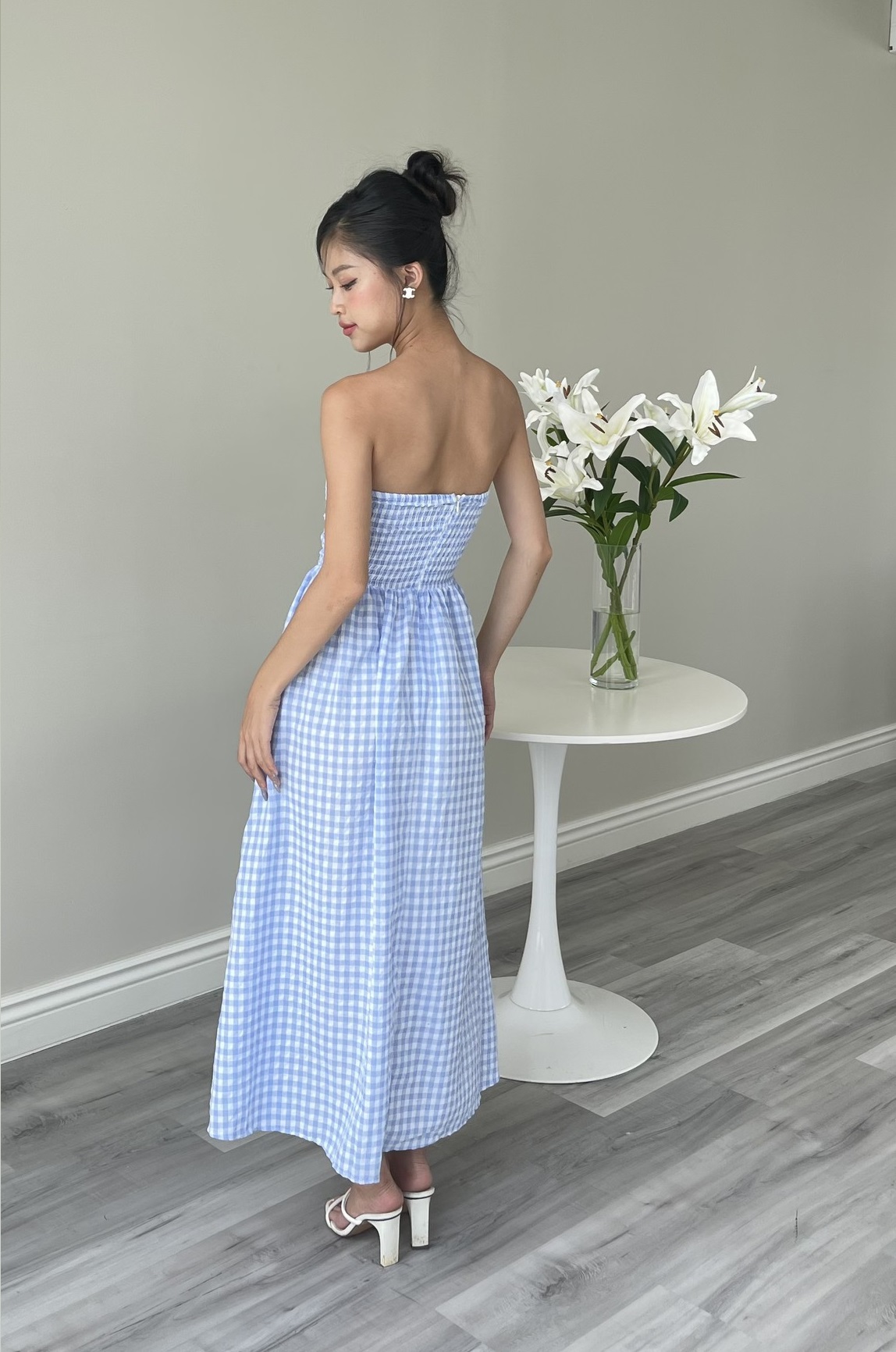 LEMONCHICVN - ĐẦM MAXI CÚP NGỰC LƯNG THUN - D250