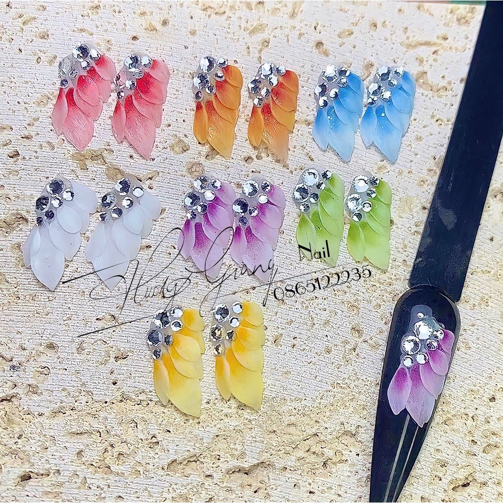 Hoa bột - Hoa nail
