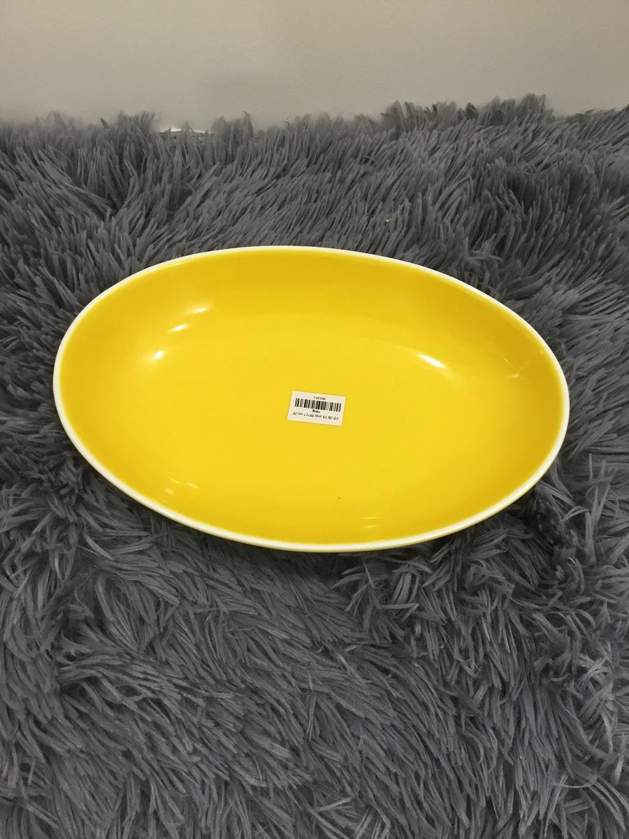 TÔ OVAL 25.5 CM - GỐM SỨ CƯỜNG PHÁT