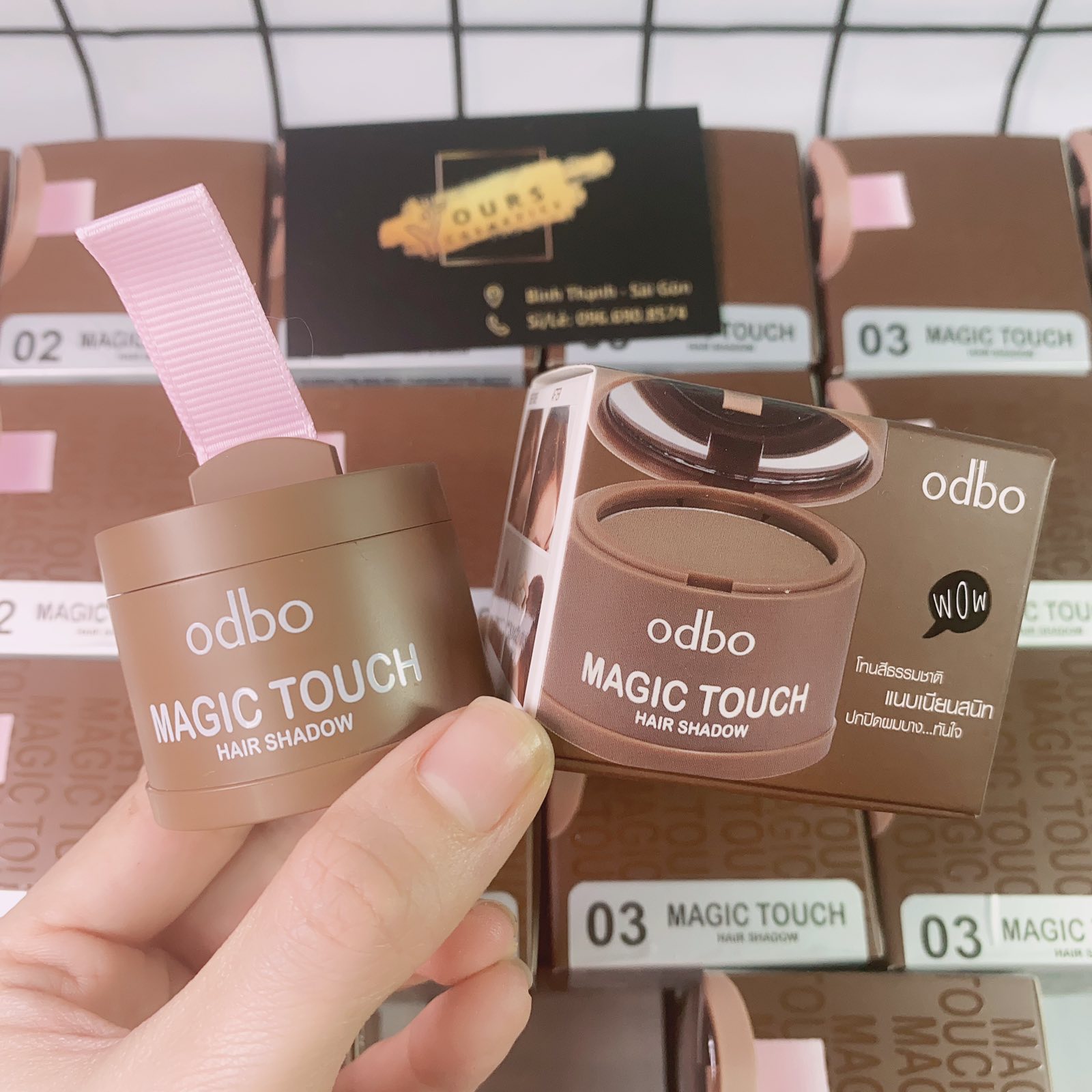 [Hàng Cận Date - Date T01/2026] Che Khuyết Điểm Tóc Thưa Hói Odbo Magic Touch