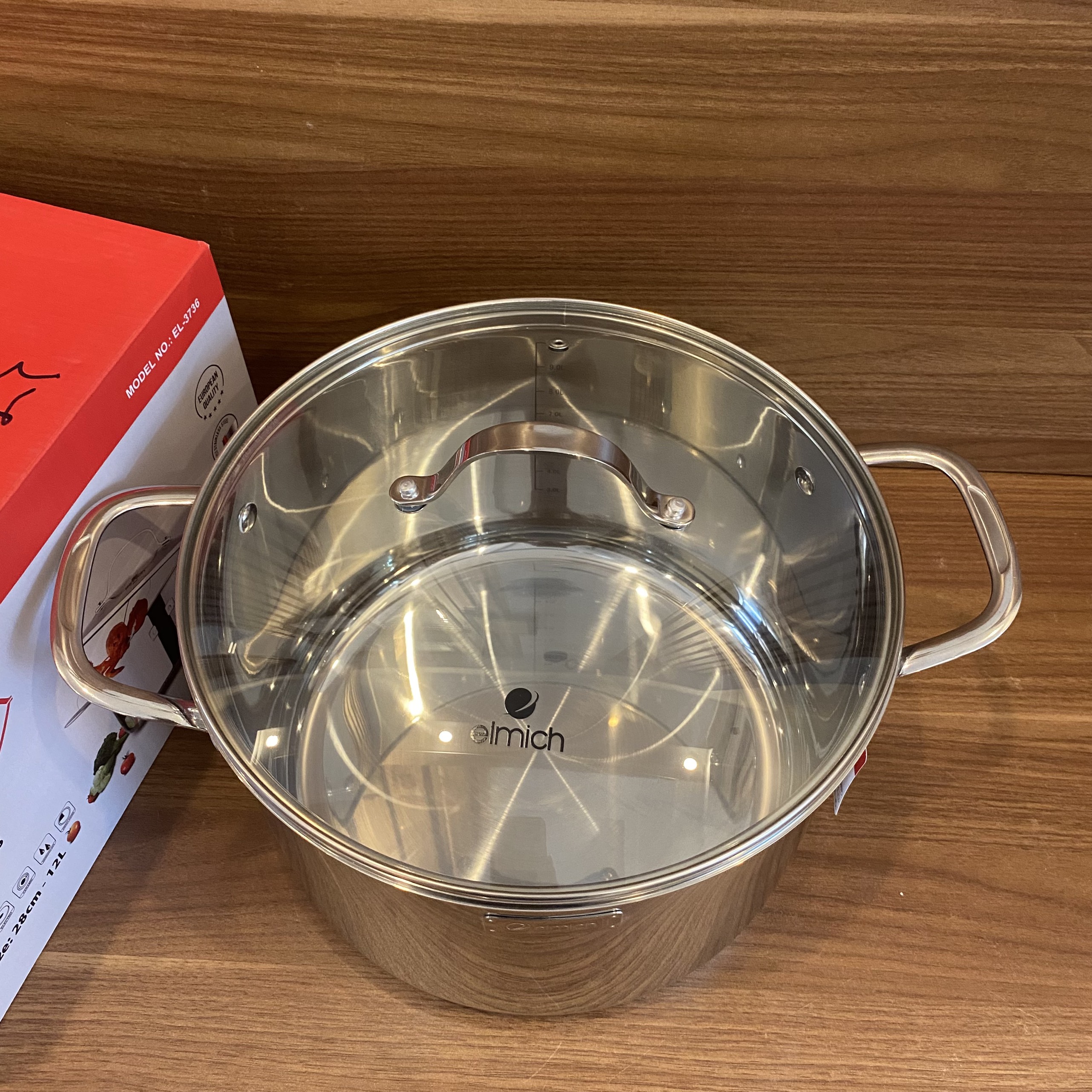NỒI INOX CAO CẤP 3 LỚP ĐÁY LIỀN TRI-MAX 28CM