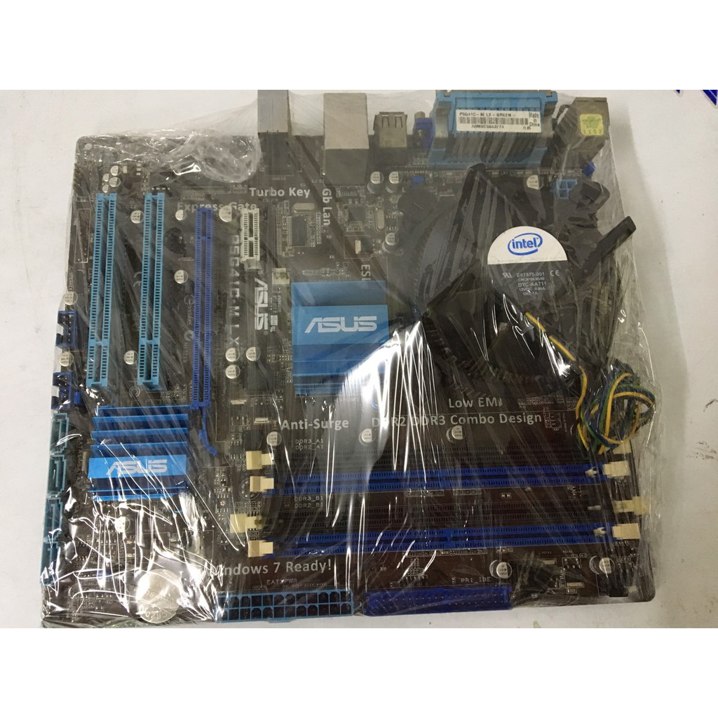Main / combo main ( quạt, ram, cpu, main, chặn)  G41 cũ tháo case