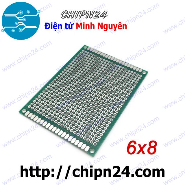 Testboard 2 mặt Thủy tinh 6x8cm
