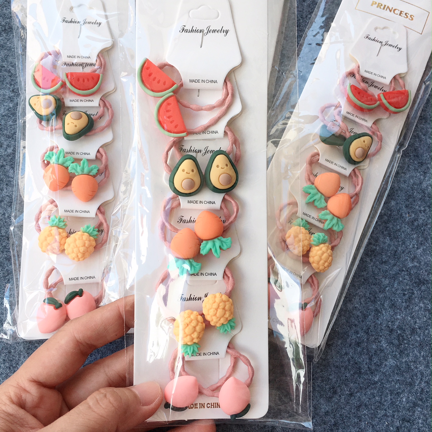 [HCM]Set 10 dây buộc tóc cho bé