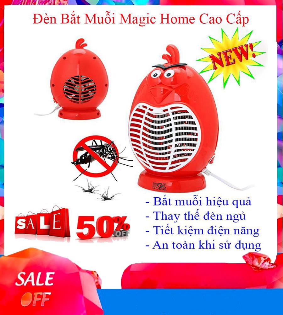 Đèn Bắt Muỗi Thông Minh - Diệt Muỗi Không Dùng Hóa Chất - Đèn Bắt Muỗi Magic Home Cao Cấp Bảo Vệ Sức Khỏe Cho Gia Đình Bạn - Phân phối và BH uy tin trên toàn quốc bởi HOT TREND SG.
