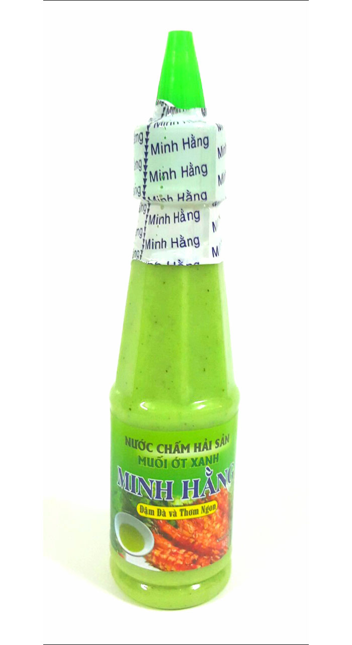 Muối ớt xanh chấm hải sản 120gr