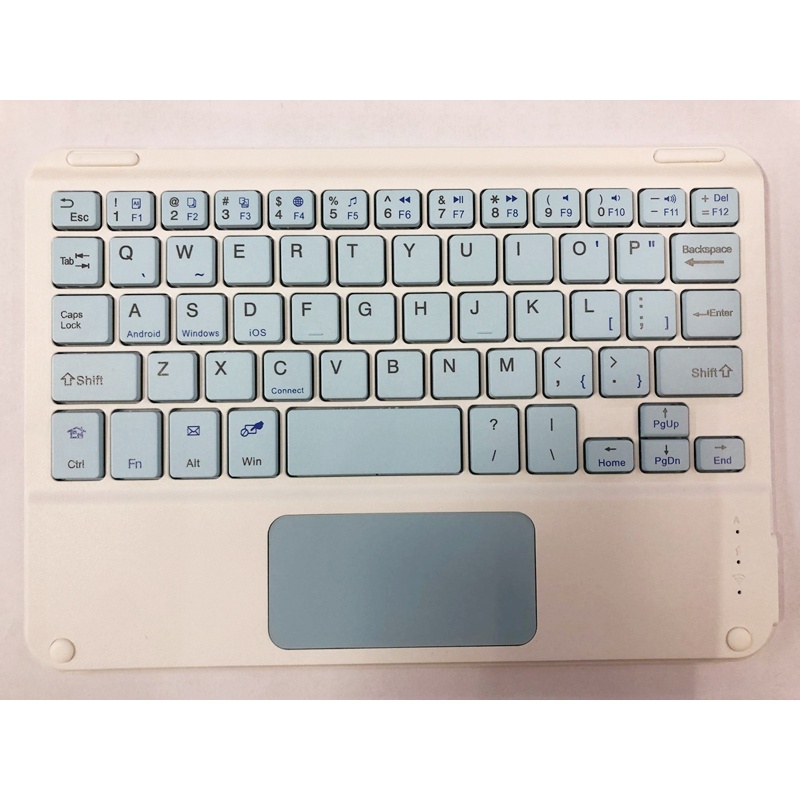 Tablet wireless keyboard for Bluetooth touch keyboard 7inch mini keyboard compatible with ios Android Windows